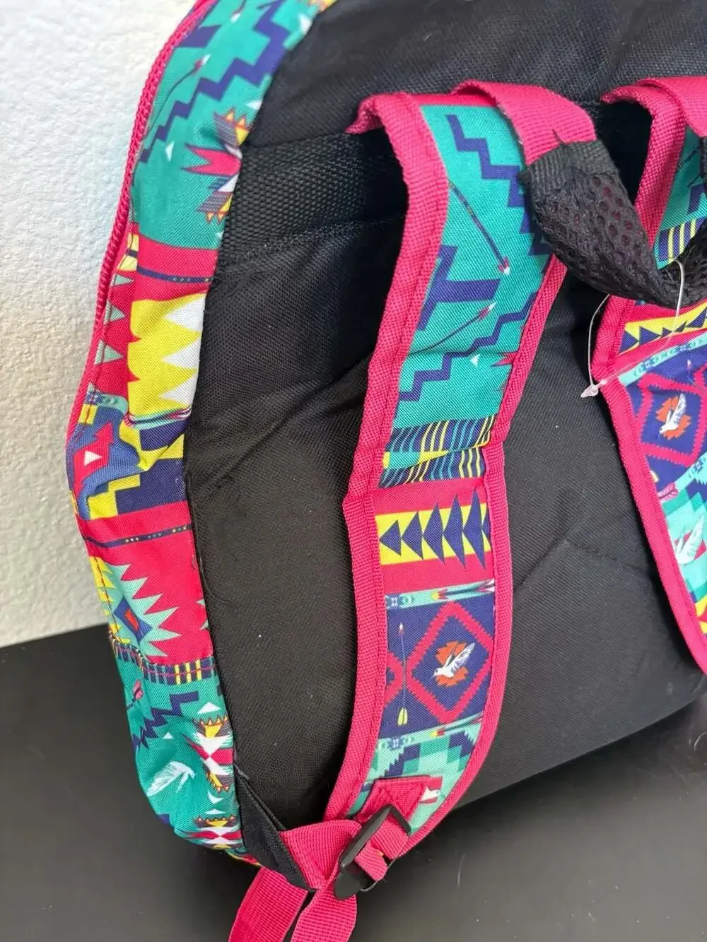 Eaglesport Southwestern Aztec Eagle Print Backpack Multicolor School Book Bag